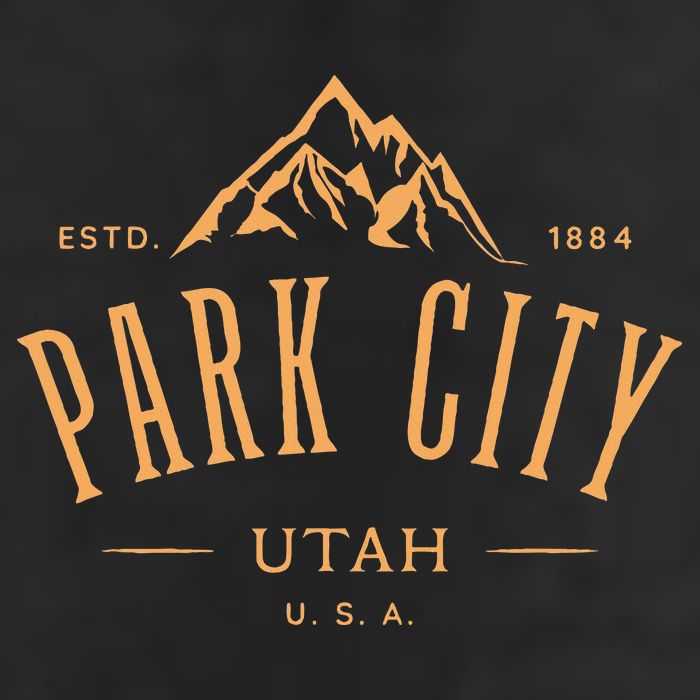 Park City Utah Awesome Mountain Design Souvenir Hat