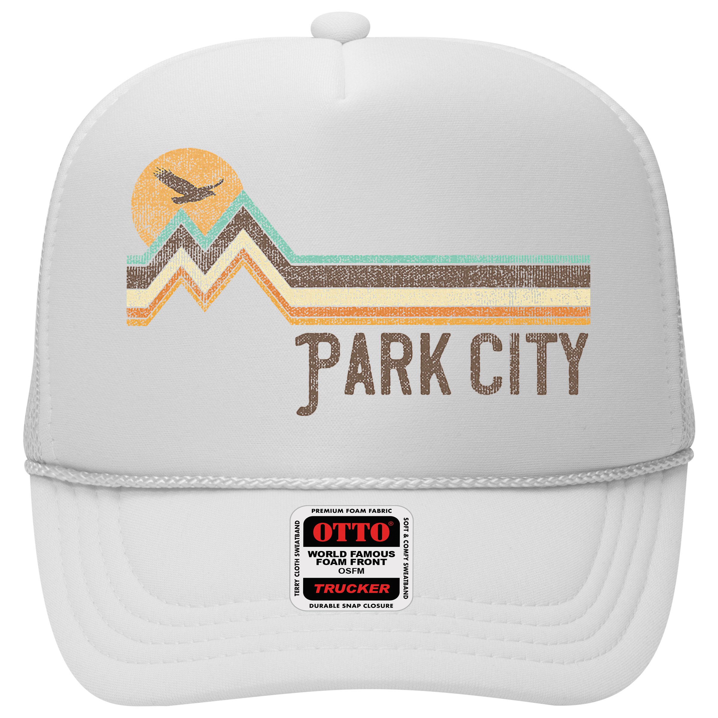 Park City Utah 70S 80S Retro Style Vintage Distressed Gift Hat