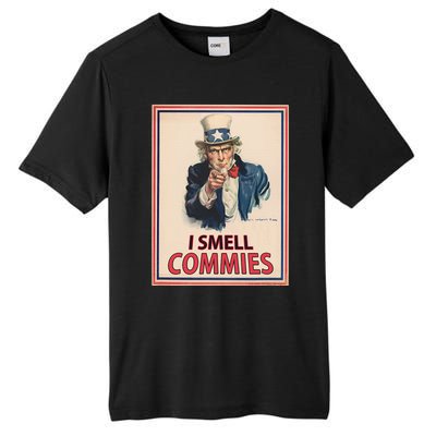 Patriotic Conservative Uncle Sam Poster I Smell Commies Tall Fusion ChromaSoft Performance T-Shirt