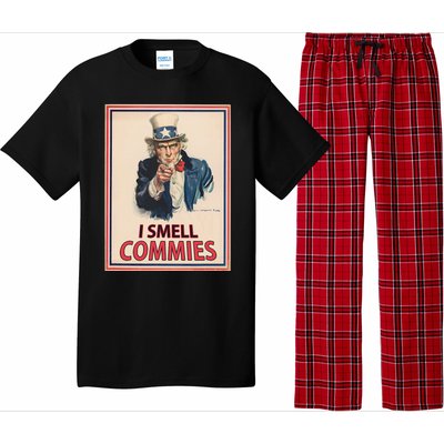 Patriotic Conservative Uncle Sam Poster I Smell Commies Pajama Set