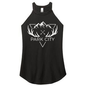 Park City Utah Cool Park City Women's Perfect Tri Rocker Tank