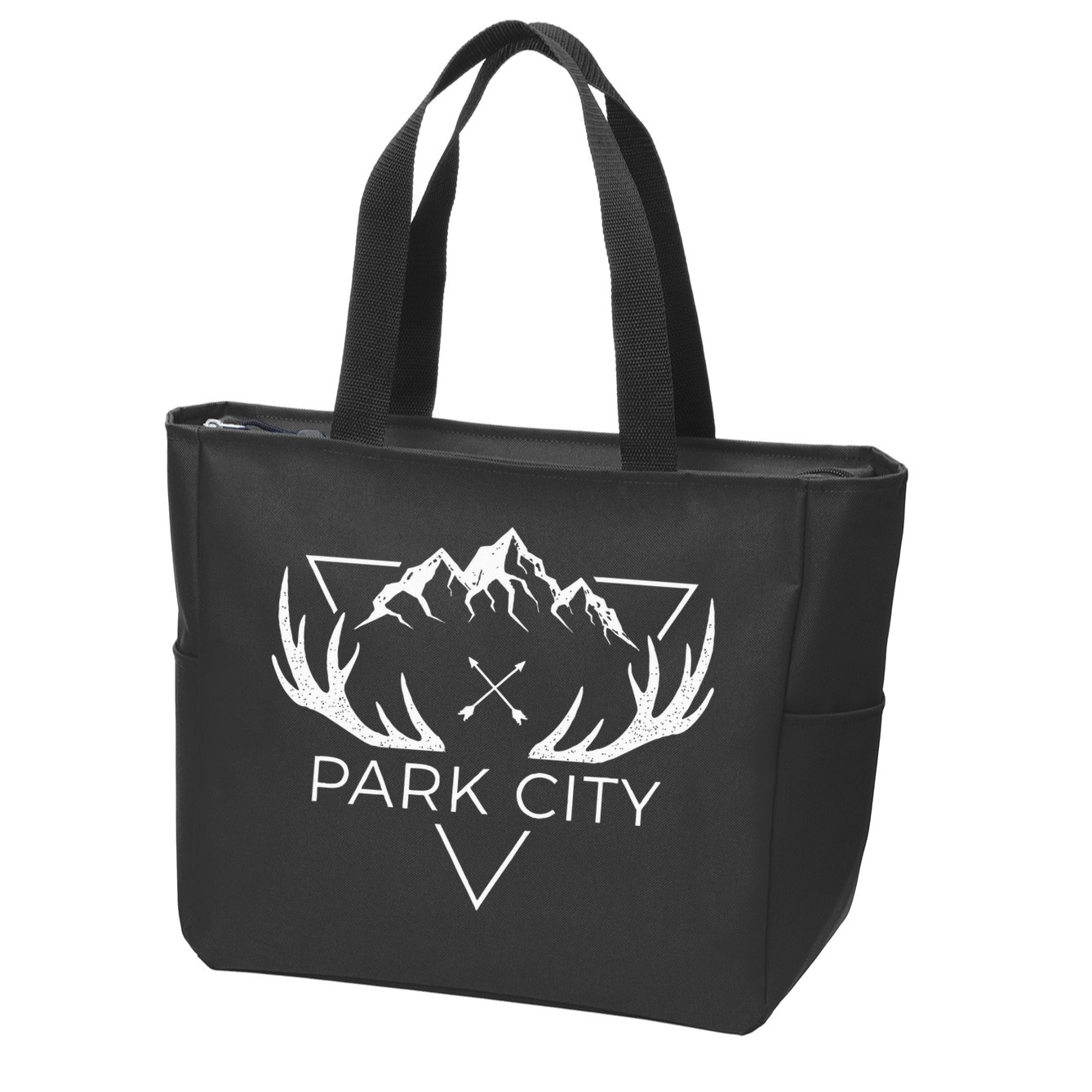 Park City Utah Awesome Mountain Souvenir Zip Tote Bag