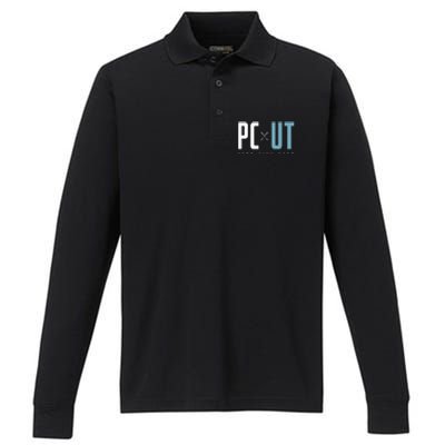 Park City Utah Performance Long Sleeve Polo