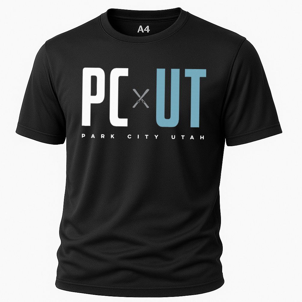 Park City Utah Cooling Performance Crew T-Shirt