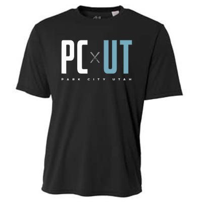 Park City Utah Cooling Performance Crew T-Shirt