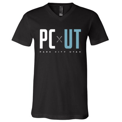 Park City Utah V-Neck T-Shirt