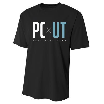 Park City Utah Performance Sprint T-Shirt