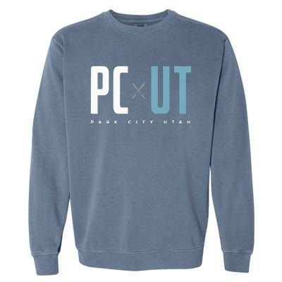 Park City Utah Garment-Dyed Sweatshirt