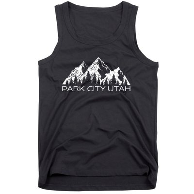 Park City Utah Mountain Souvenir Gift Cool Park City Utah Tank Top