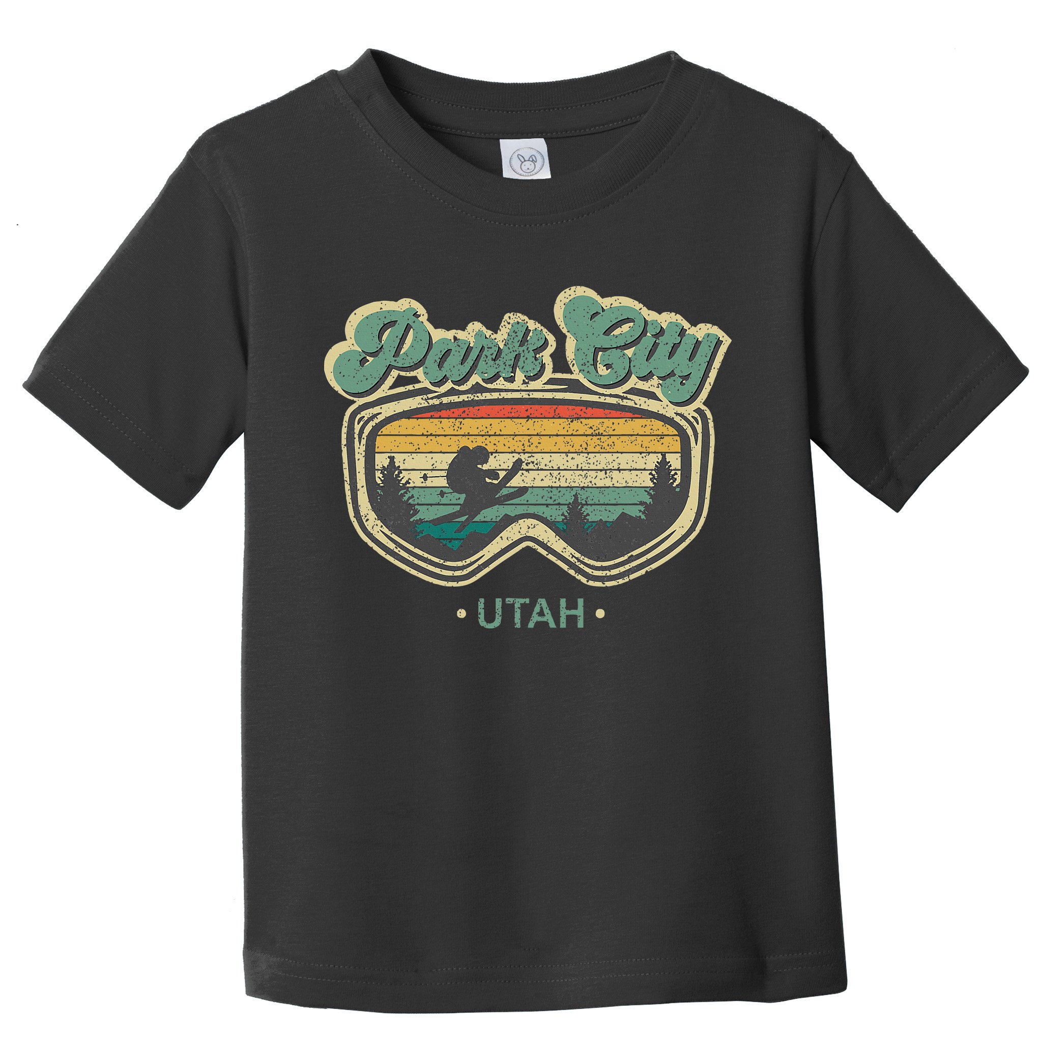 Park City Utah Retro Ski Resort Vintage Skiing Toddler T-Shirt