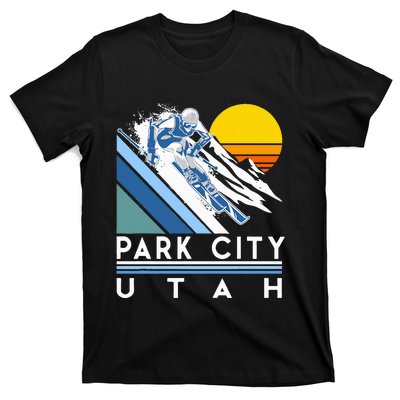 Park City Utah Retro Ski T-Shirt