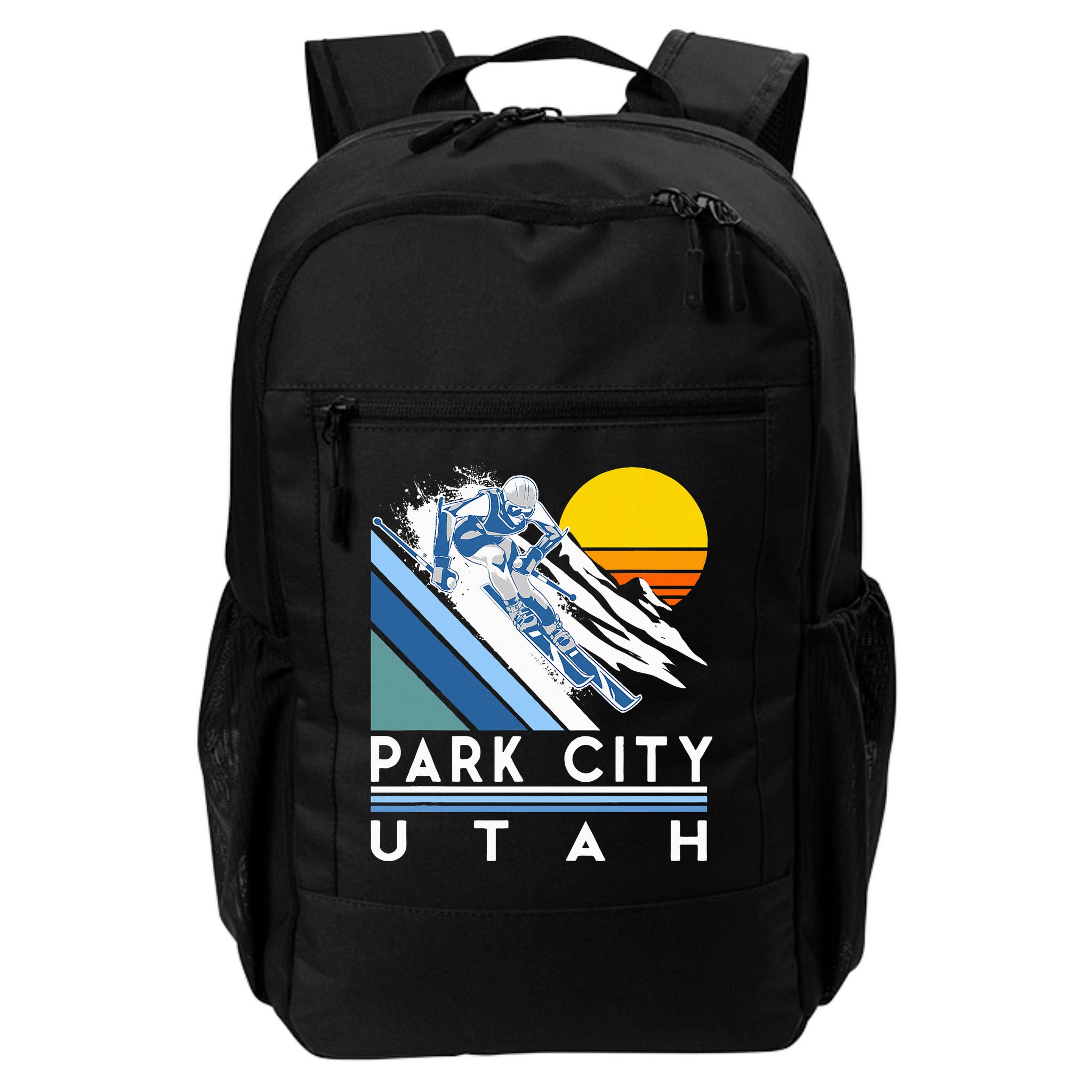 Park City Utah Retro Ski Backpack