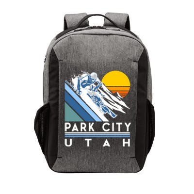 Park City Utah Retro Ski Cute Gift Vector Backpack