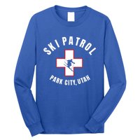 Park City Utah Ski Patrol Gift Long Sleeve Shirt