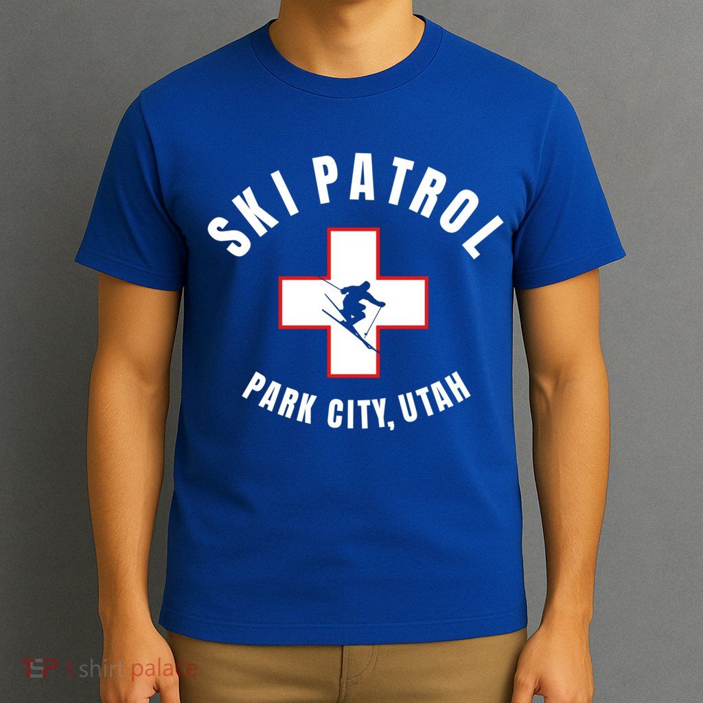 Park City Utah Ski Patrol Gift T-Shirt