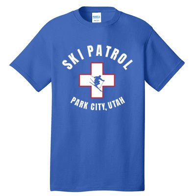 Park City Utah Ski Patrol Gift Tall T-Shirt