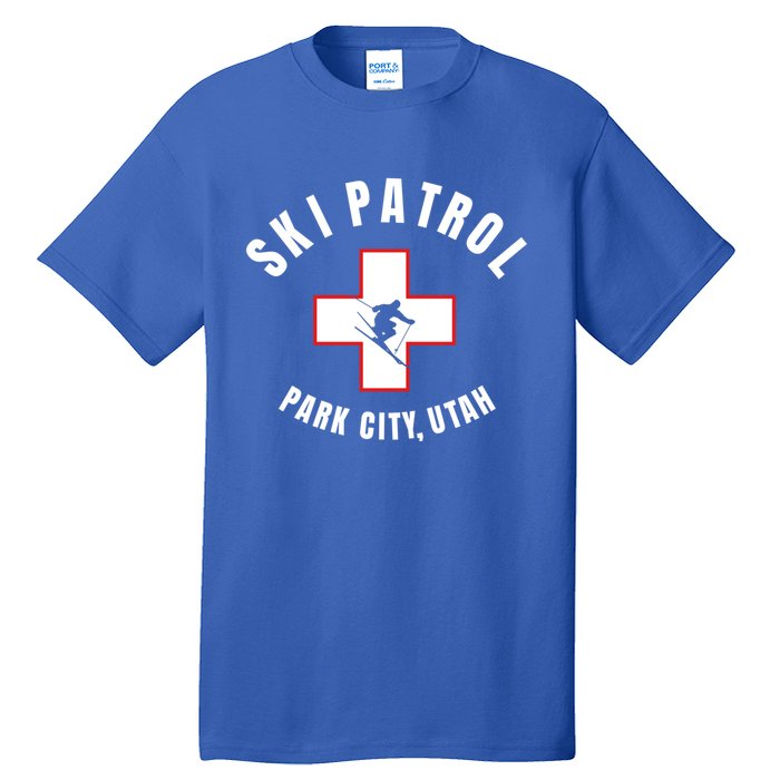 Park City Utah Ski Patrol Gift Tall T-Shirt