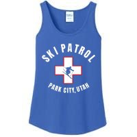 Park City Utah Ski Patrol Gift Ladies Essential Tank