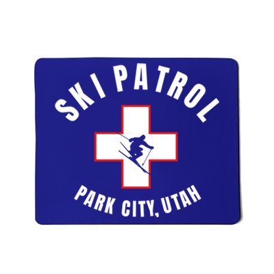 Park City Utah Ski Patrol Gift Mousepad