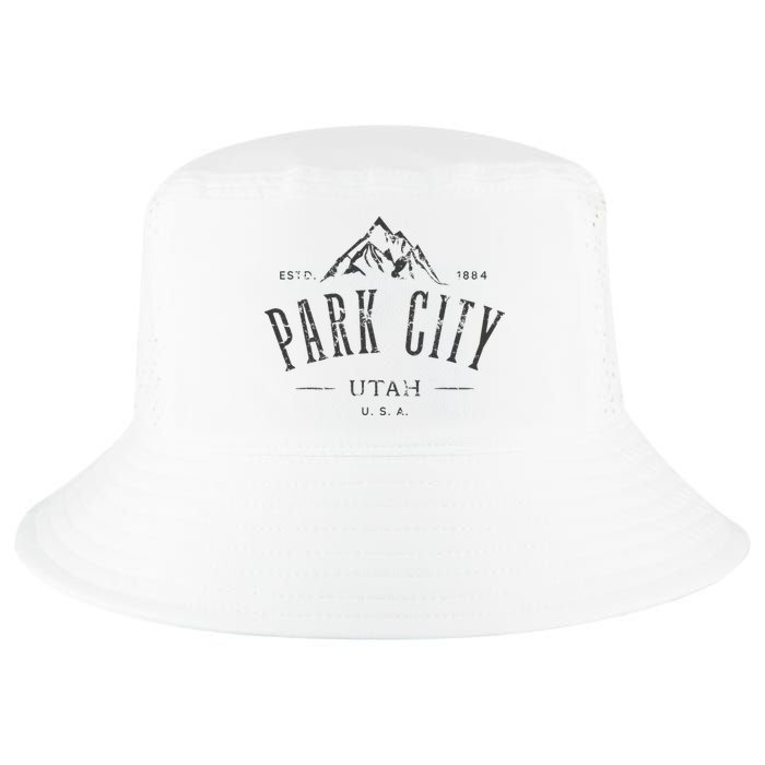 Park City Utah Awesome Mountain Design Souvenir Cool Comfort Performance Bucket Hat