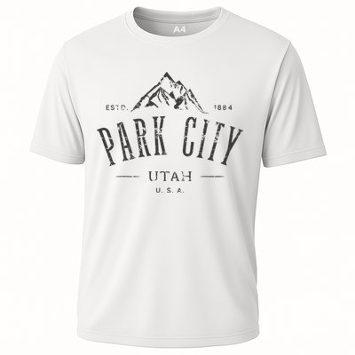 Park City Utah Awesome Mountain Design Souvenir Performance Shirt