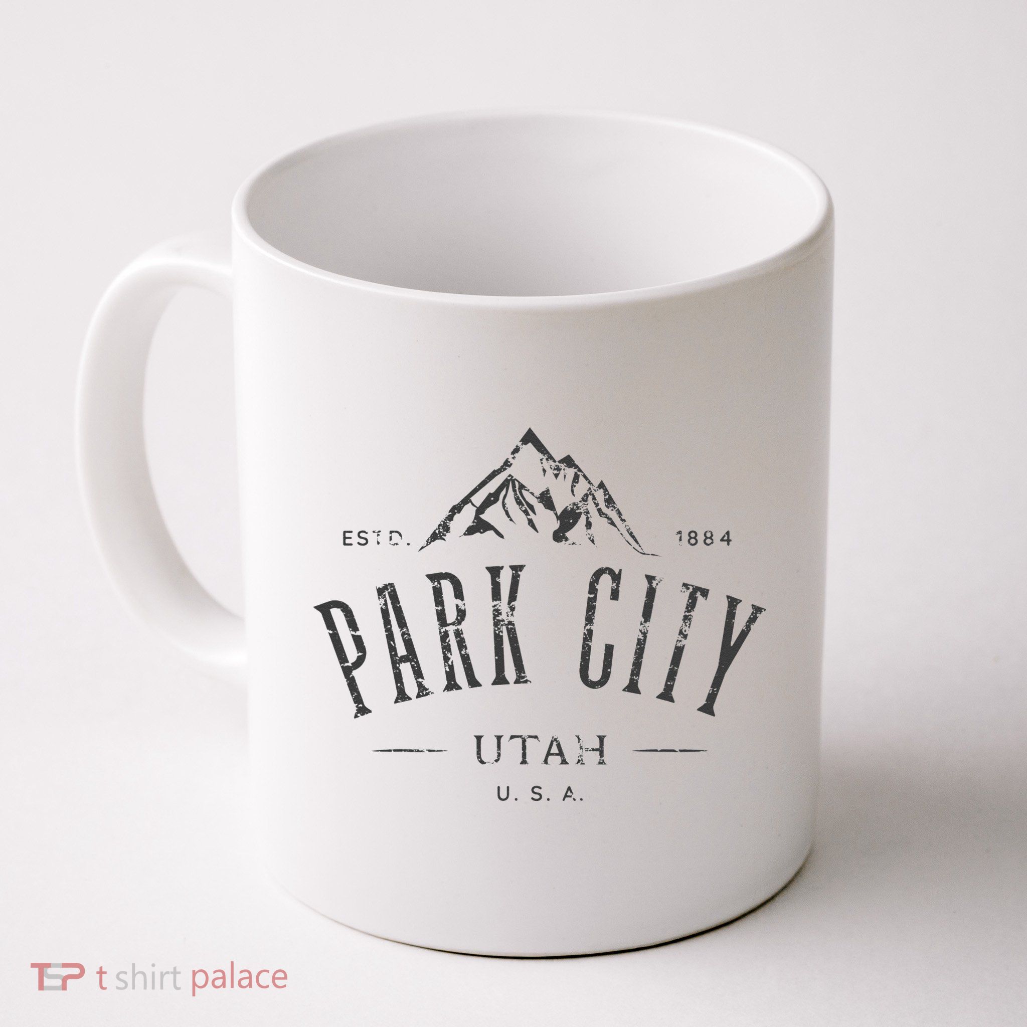 Park City Utah Awesome Mountain Design Souvenir Mug