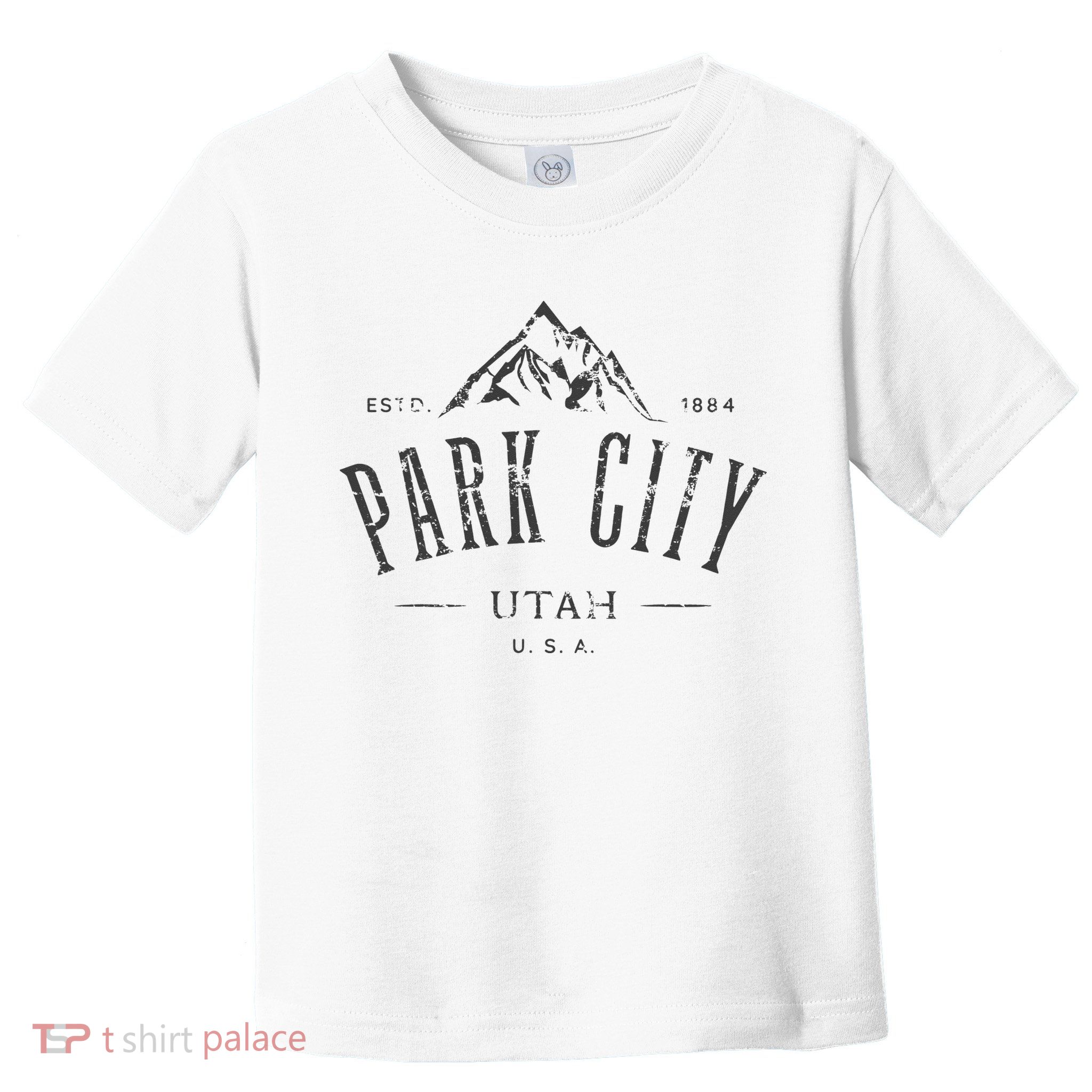 Park City Utah Awesome Mountain Design Souvenir Toddler T-Shirt