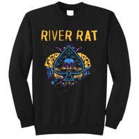 Poker Cards Vintage Spade River Rat Sweatshirt