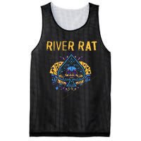 Poker Cards Vintage Spade River Rat Mesh Reversible Basketball Jersey Tank