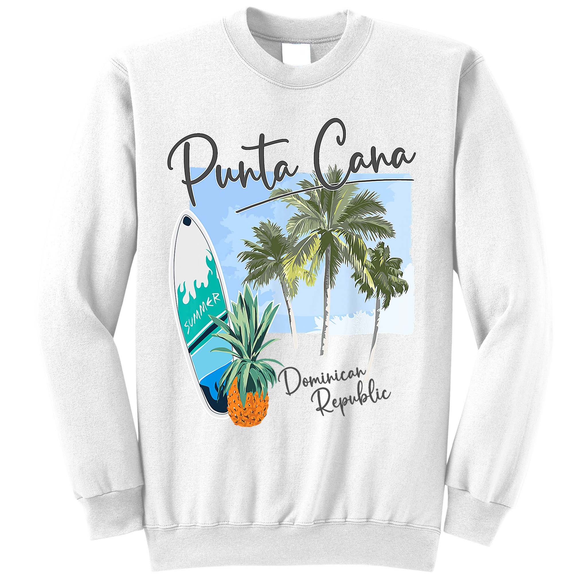 Punta Cana Vacation Punta Cana Souvenirs Dominican Republic Sweatshirt