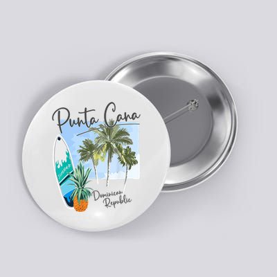 Punta Cana Vacation Punta Cana Souvenirs Dominican Republic Button