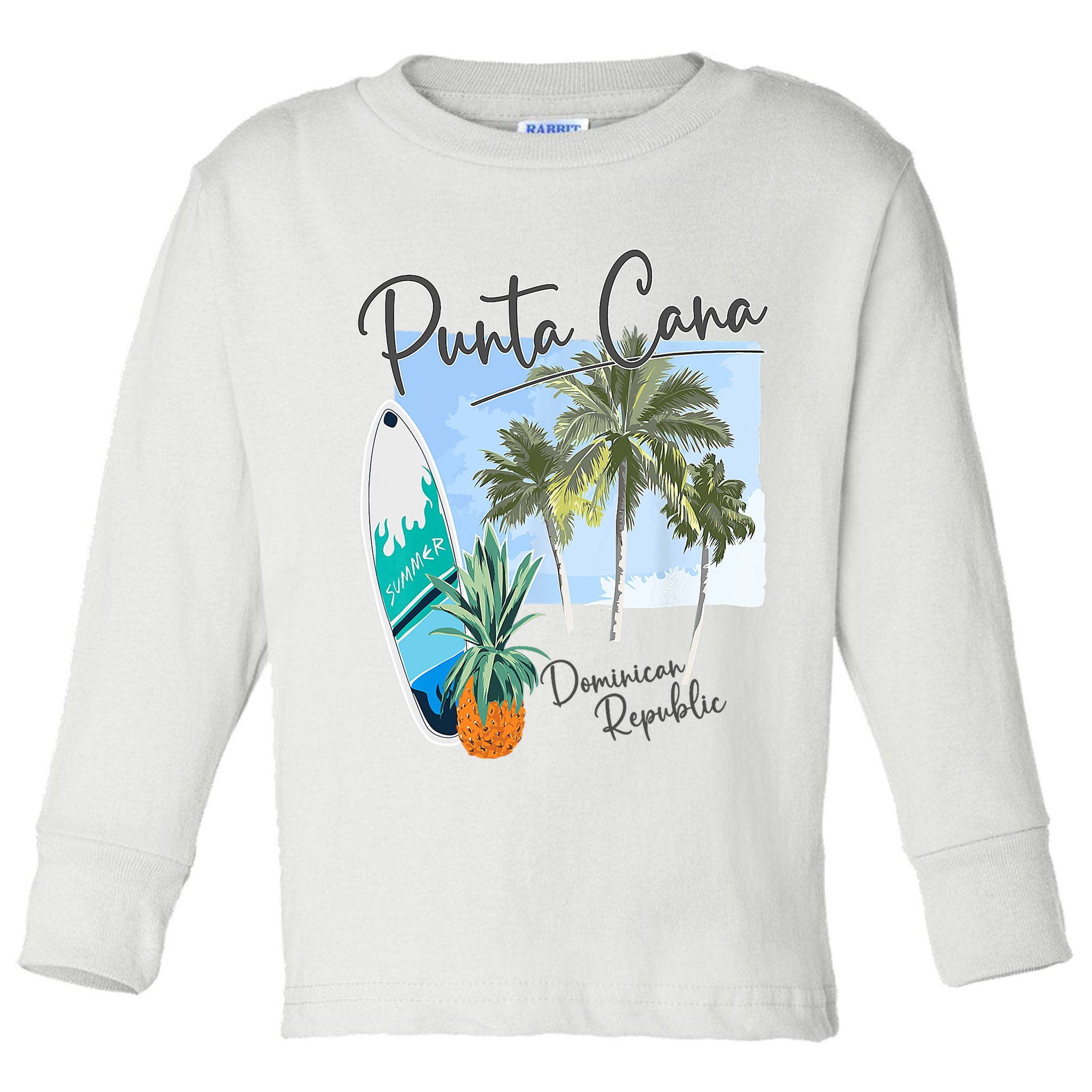Punta Cana Vacation Punta Cana Souvenirs Dominican Republic Toddler Long Sleeve Shirt