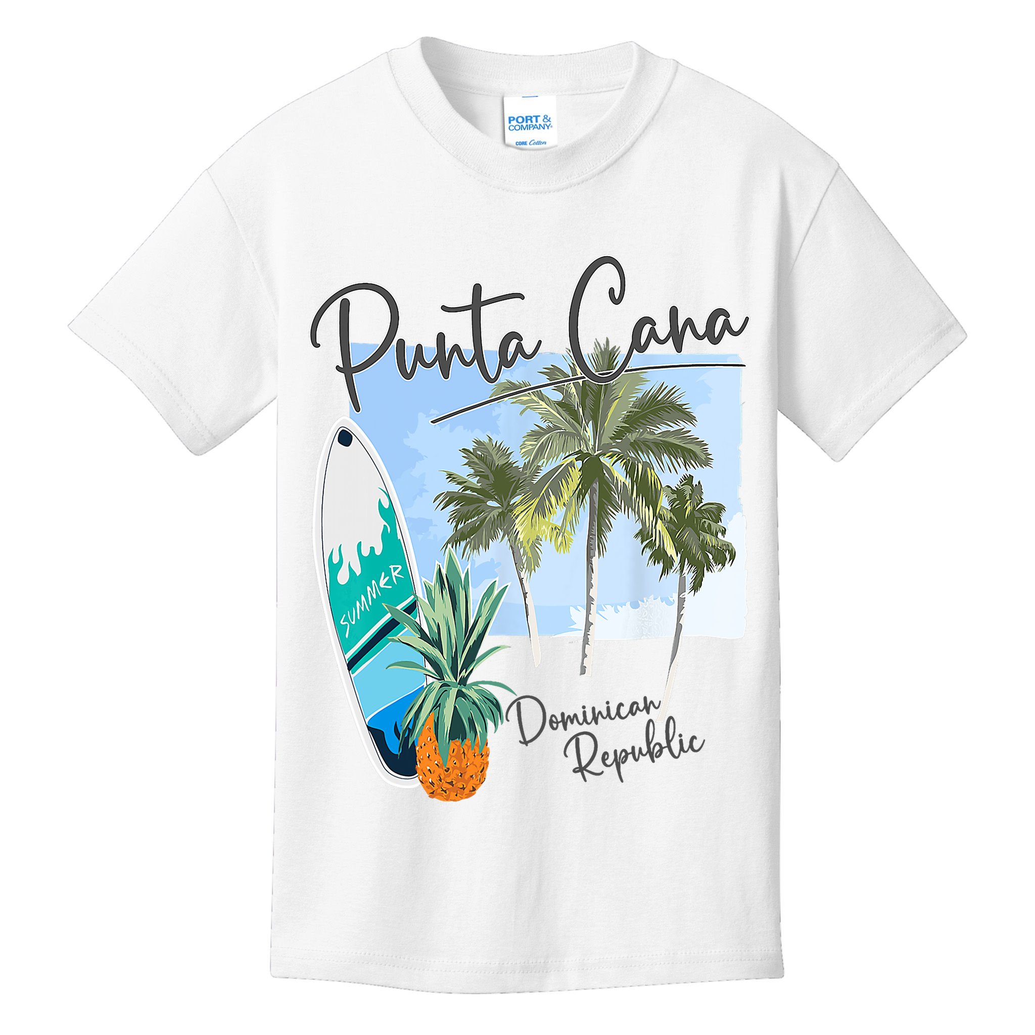 Punta Cana Vacation Punta Cana Souvenirs Dominican Republic Kids T-Shirt
