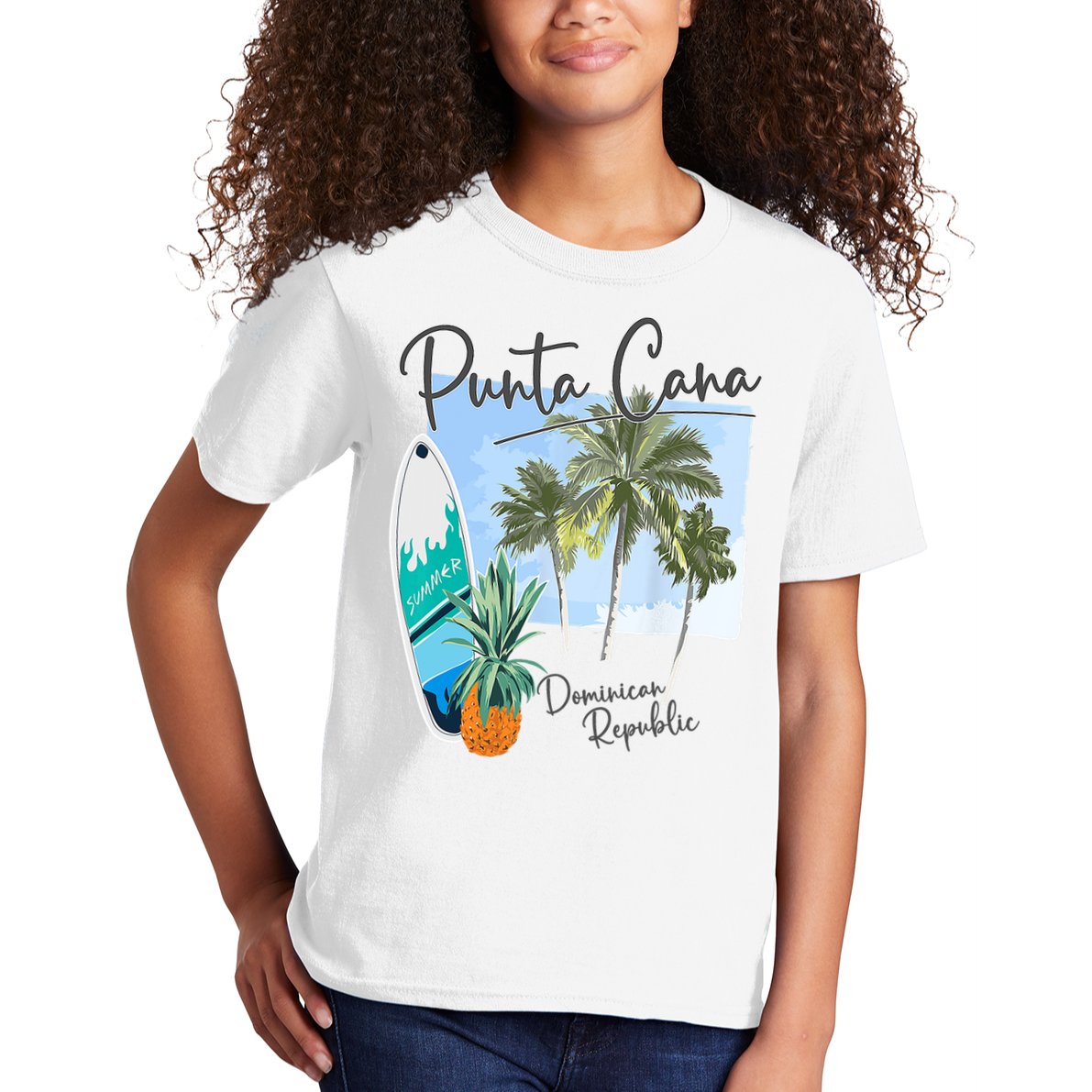 Punta Cana Vacation Punta Cana Souvenirs Dominican Republic Kids T-Shirt