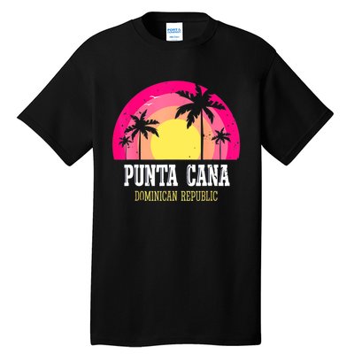 Punta Cana Vacation, Punta Cana Souvenirs Dominican Republic Tall T-Shirt