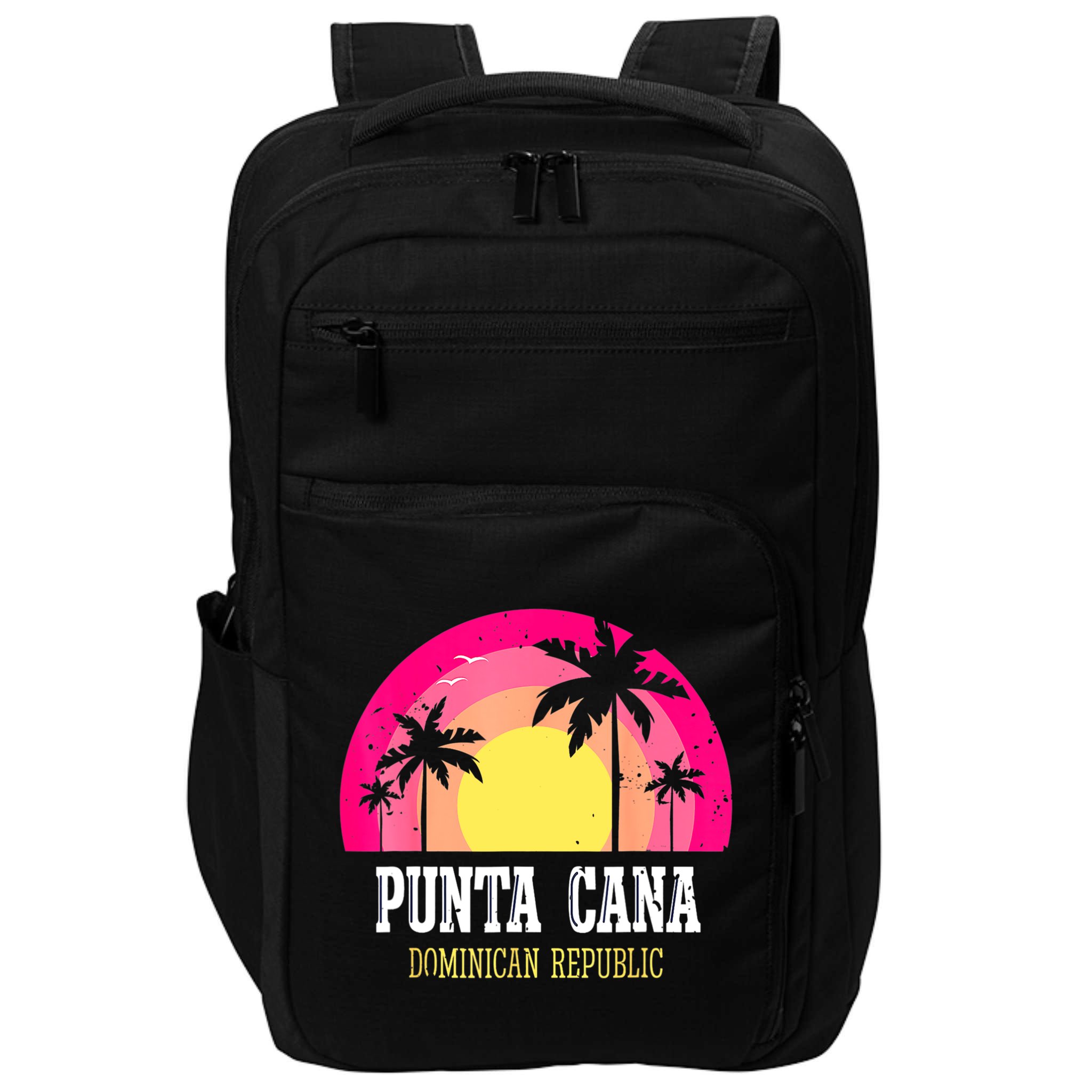 Punta Cana Vacation, Punta Cana Souvenirs Dominican Republic Impact Tech Backpack