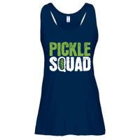 Pickle Cucumber Vegan Squad Green Grocer Ladies Essential Flowy Tank