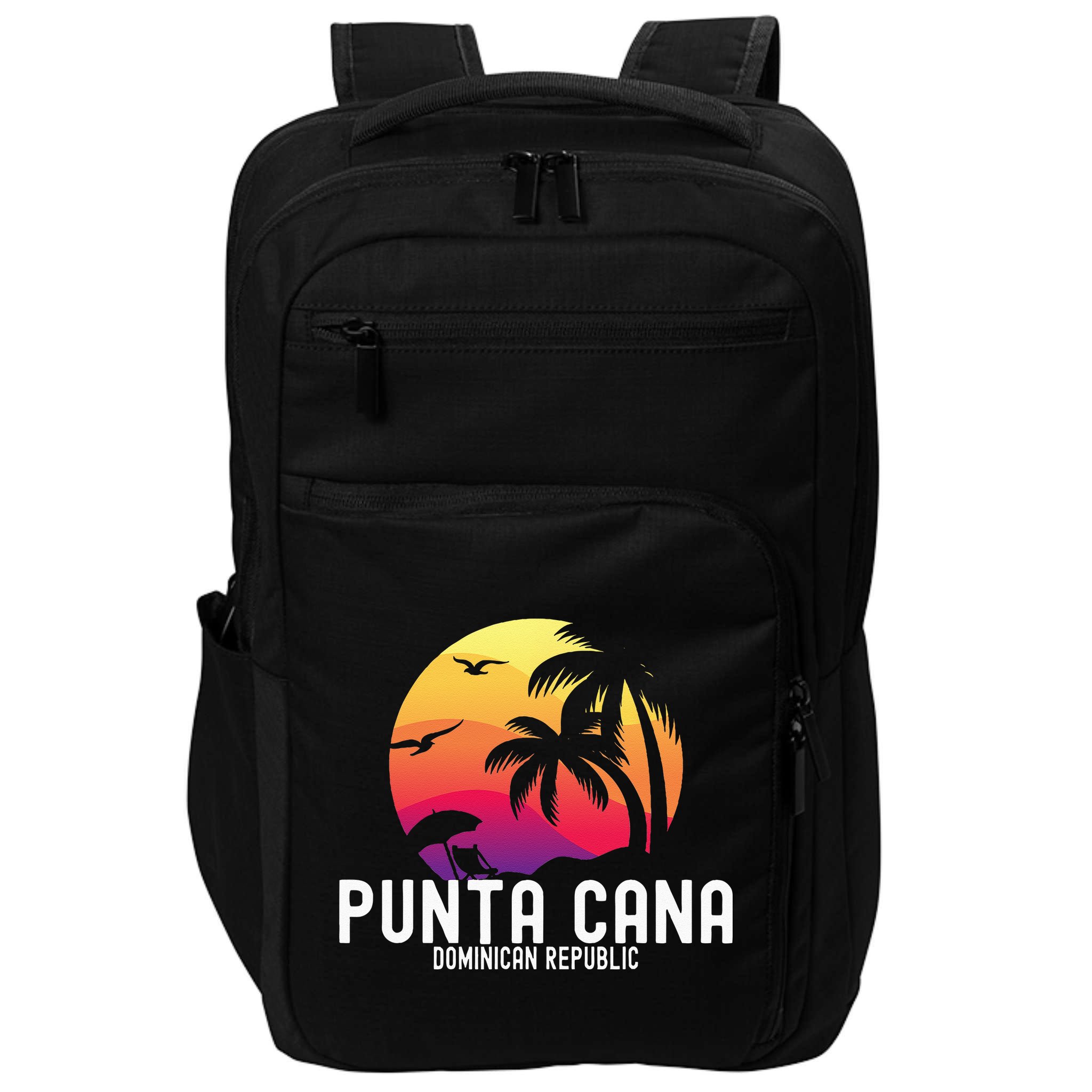 Punta Cana Vacation Punta Cana Souvenirs Dominican Republic Impact Tech Backpack