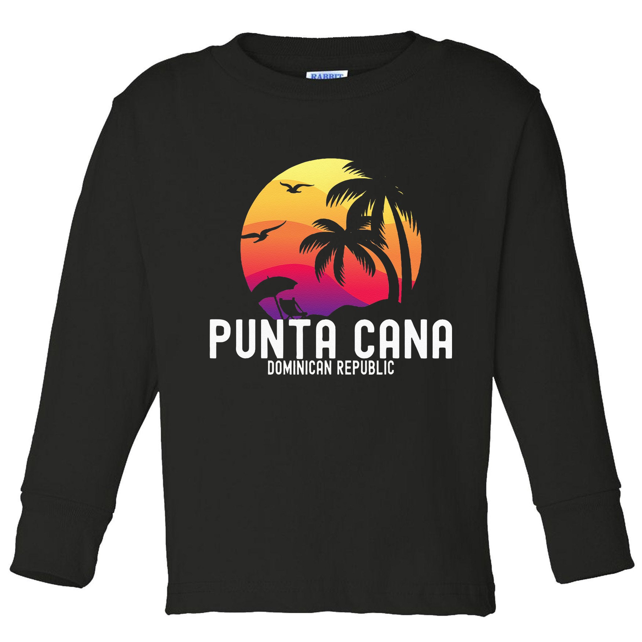 Punta Cana Vacation Punta Cana Souvenirs Dominican Republic Toddler Long Sleeve Shirt