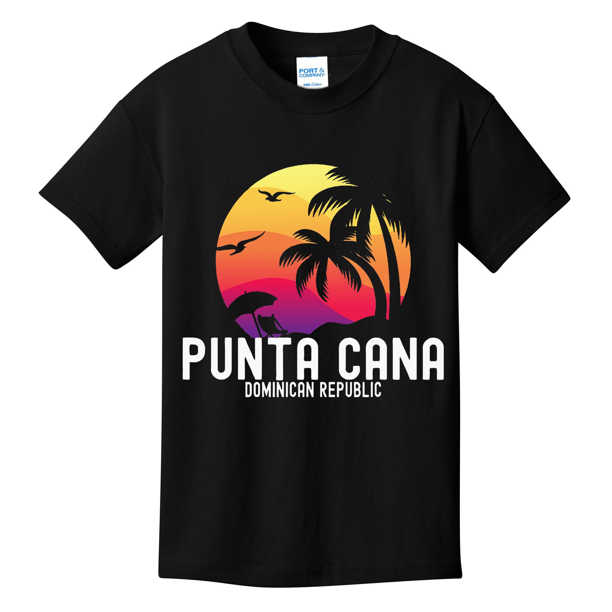 Punta Cana Vacation Punta Cana Souvenirs Dominican Republic Kids T-Shirt