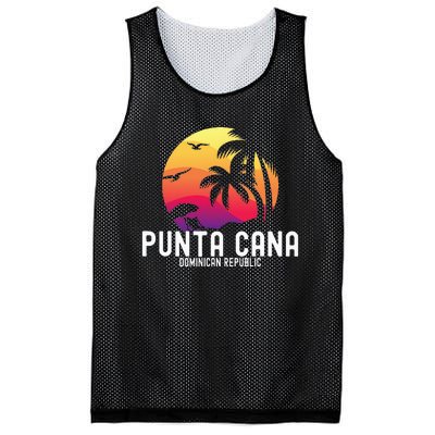 Punta Cana Vacation Punta Cana Souvenirs Dominican Republic Mesh Reversible Basketball Jersey Tank