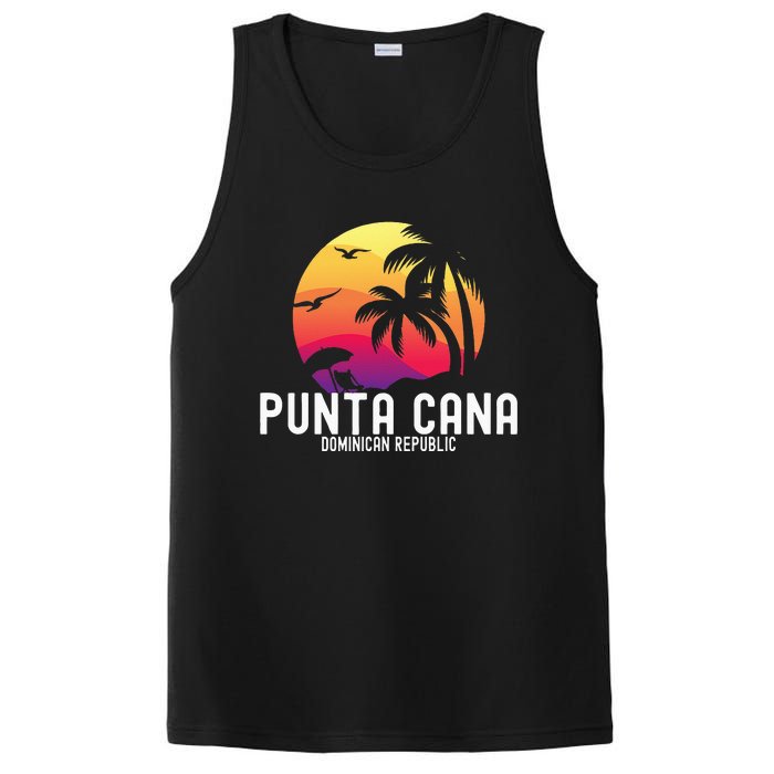 Punta Cana Vacation Punta Cana Souvenirs Dominican Republic PosiCharge Competitor Tank