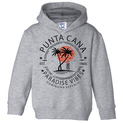 Punta Cana Vacation Dominican Republic Summer Paradise Toddler Hoodie