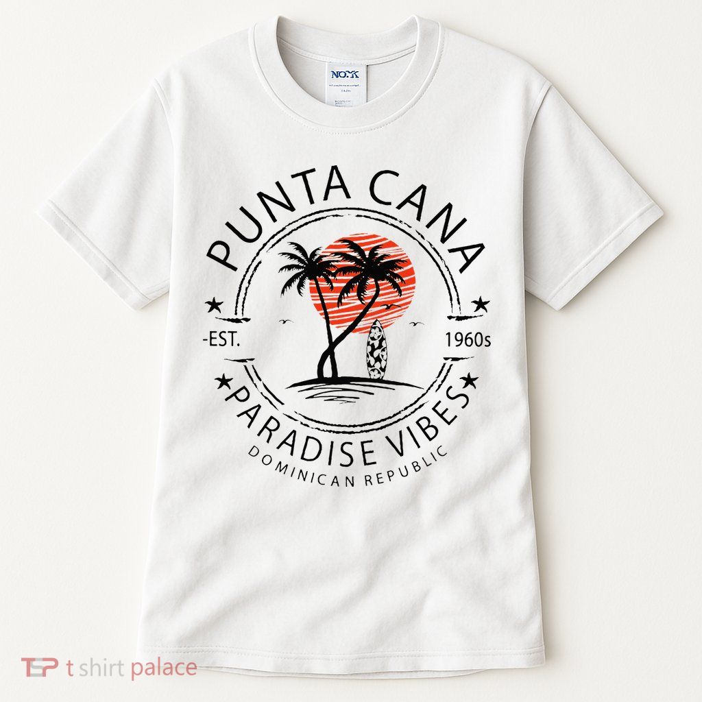 Punta Cana Vacation Dominican Republic Summer Paradise Tall T-Shirt