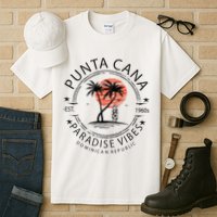 Punta Cana Vacation Dominican Republic Summer Paradise Tall T-Shirt