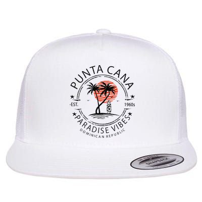 Punta Cana Vacation Dominican Republic Summer Paradise Flatbill Hat