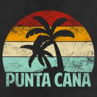 Punta Cana Vintage 70s 80s Retro Vacation Dominican Republic Funny Gift Hat