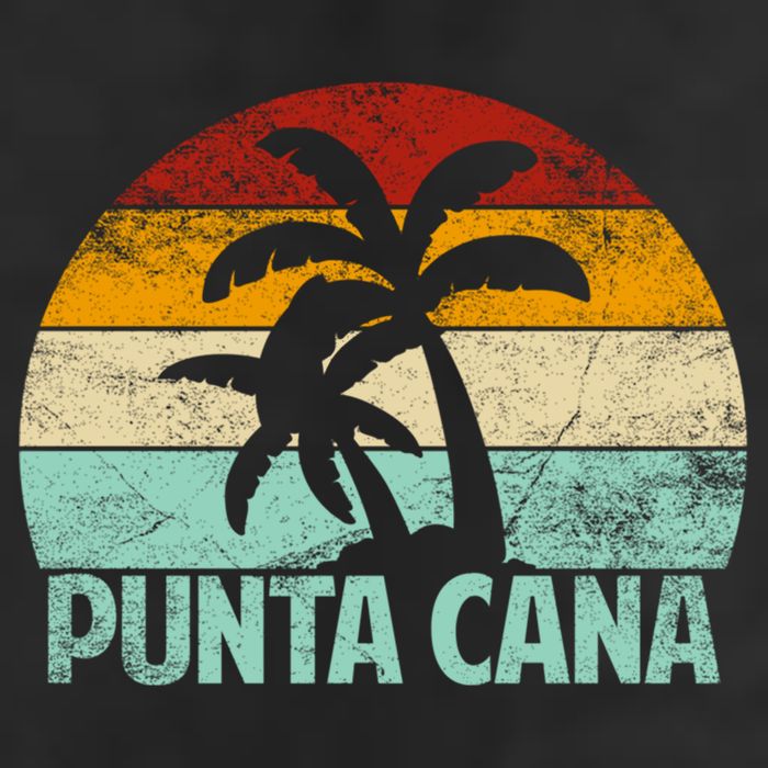 Punta Cana Vintage 70s 80s Retro Vacation Dominican Republic Funny Gift Hat