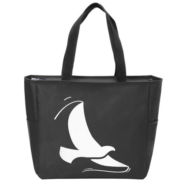 Peace. Casual Vintage Aesthetic Christian Streetwear Zip Tote Bag