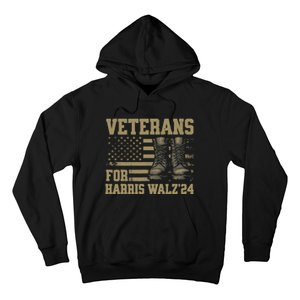 Presidential Campaign Veterans For Harris Walz Waltz 2024 Gift Hoodie